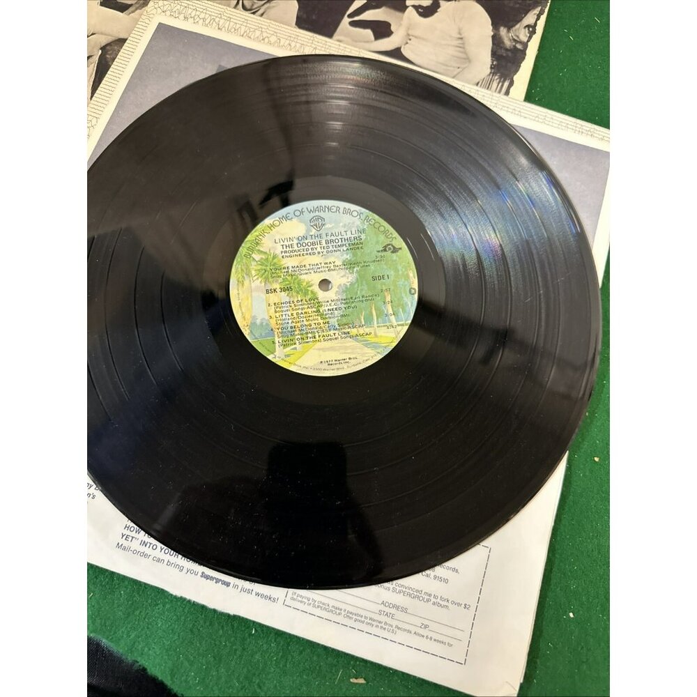 The Doobie Brothers Vintage Vinyl LP Record Minute By Minute Lot of 4 1970s - Picture 11 of 16